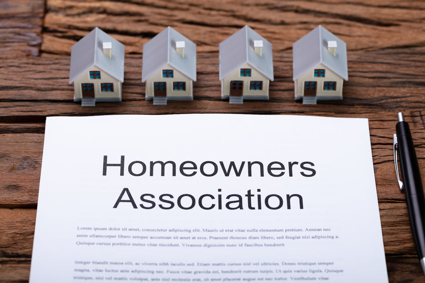 An image of an HOA covenant.