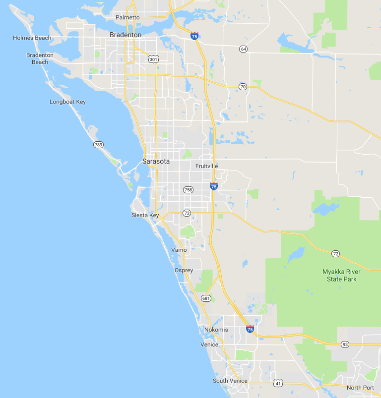 map of south western florida